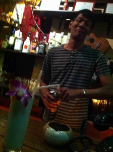 Best Bartender ever. Hab noch nie gesehen, wie krass man Cocktails schütteln kann. Sah bisschen aus wie tanzen^^