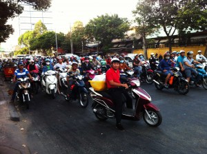 Die Stadt mit der höchsten Dichte an City-Rollern.