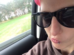 On my way to the Airport